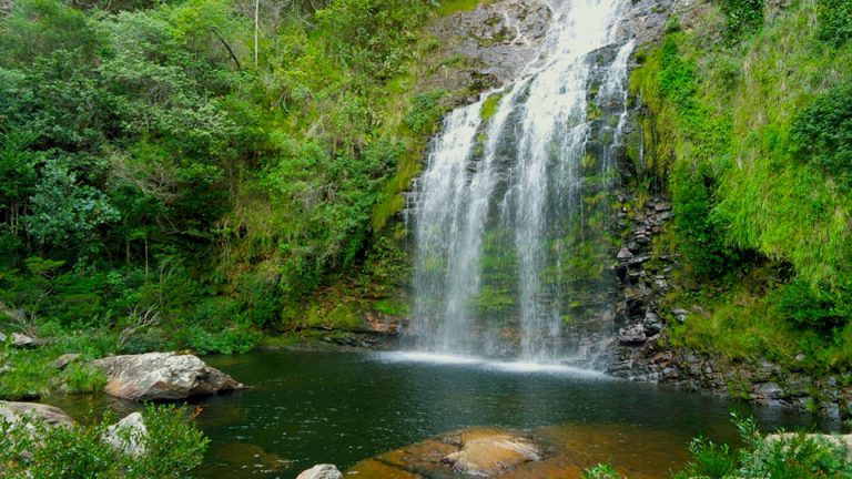 Cachoeira da Farofa na Serra do Cipó