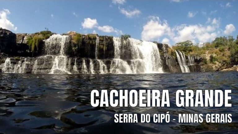 Cachoeira Grande na Serra do Cipó