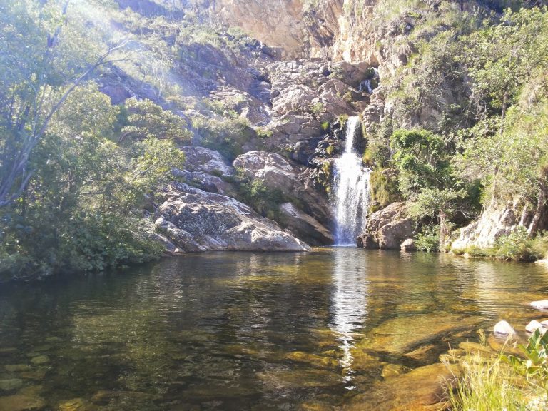 Cachoeira do Gavião na Serra do Cipó
